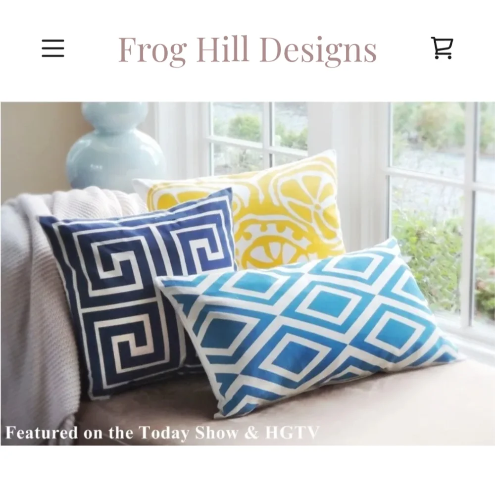 Modern Garden Hawaiian Pillow Cover